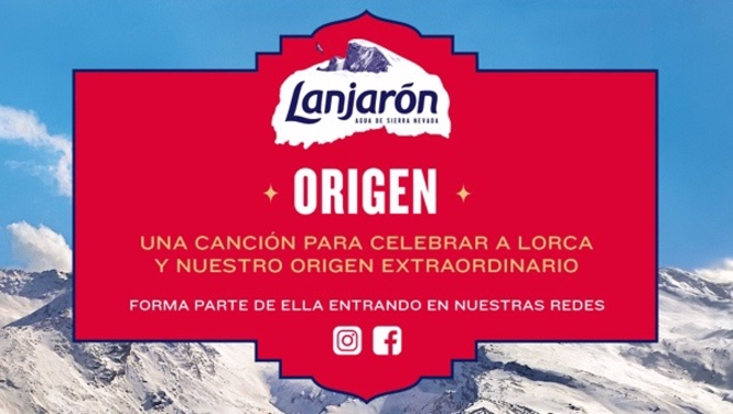 Cartel de la campaña `Origen` (LANJARÓN)