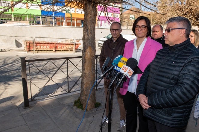 Imagen de la visita al Colegio Medina Olmos (JUNTA) 