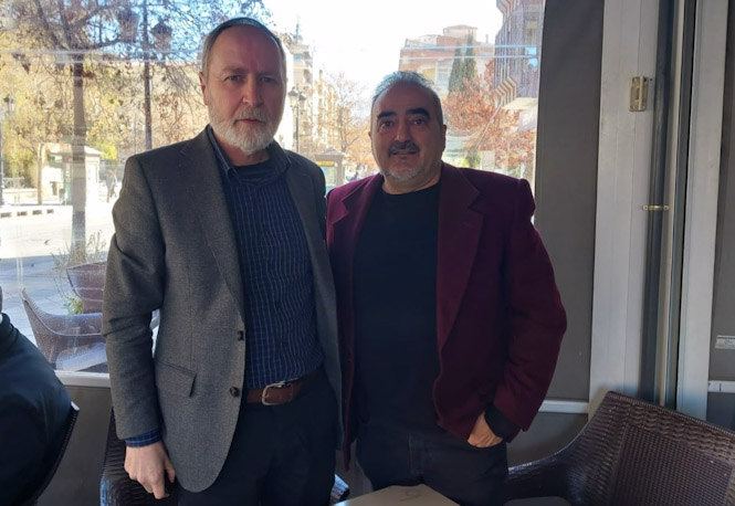 Félix Rodríguez Romero y Antonio Peláez, de CS (CS)