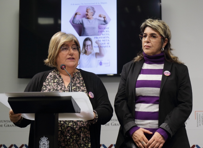 Presentación de las actividades del 8M (AYUNTAMIENTO DE GRANADA) 