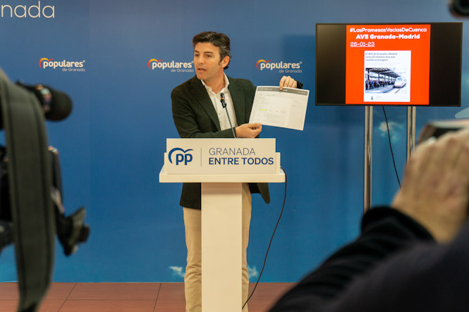 El secretario general del PP, Jorge Saavedra (PP)