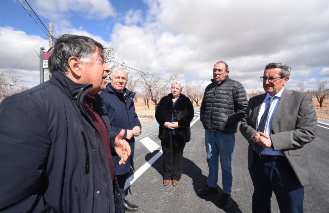 Visita a la carretera de Gor (R. MARTÍNEZ / DIPGRA)