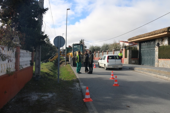 Visita a las obras (AYTO. ALHENDÍN)