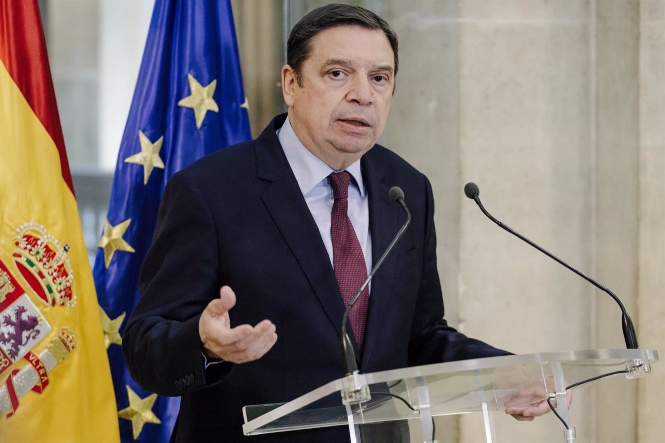 El ministro de Agricultura, Pesca y Alimentación, Luis Planas, archivo (CARLOS LUJÁN - EUROPA PRESS) 