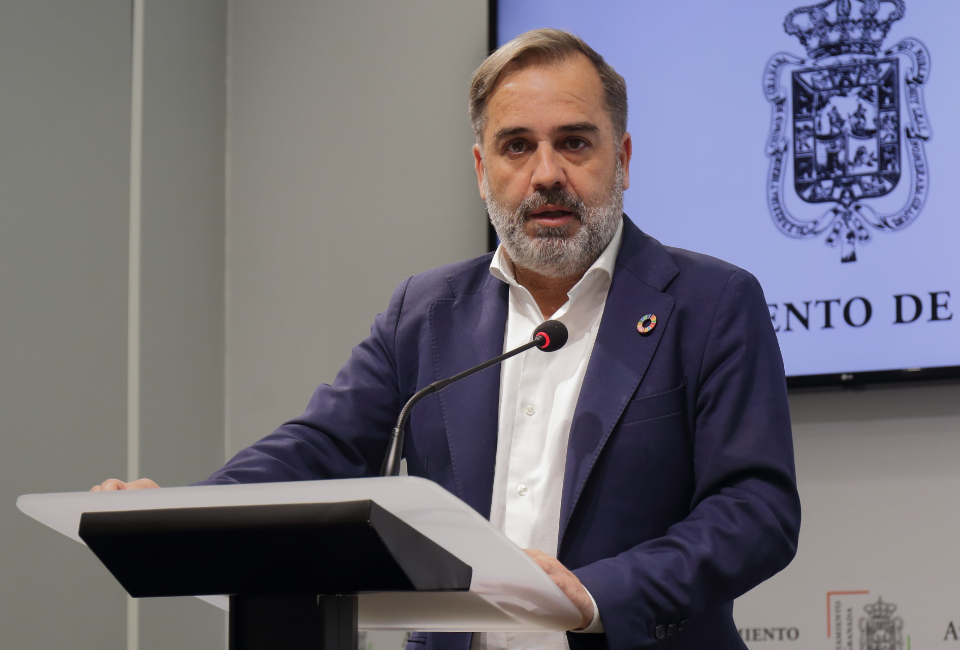 El portavoz del equipo de gobierno, Jacobo Calvo (AYUNTAMIENTO GRANADA)