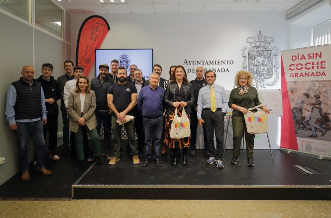 Presentación del Día sin coche (AYUNTAMIENTO GRANADA)