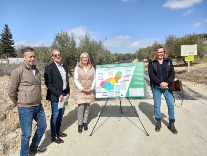 Imagen de la visita al `Camino La Cuesta, Marrufo y Almendralejo` (JUNTA) 