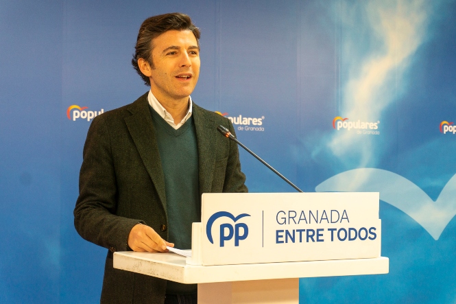 El Secretario general del PP, Jorge Saavedra (PP)
