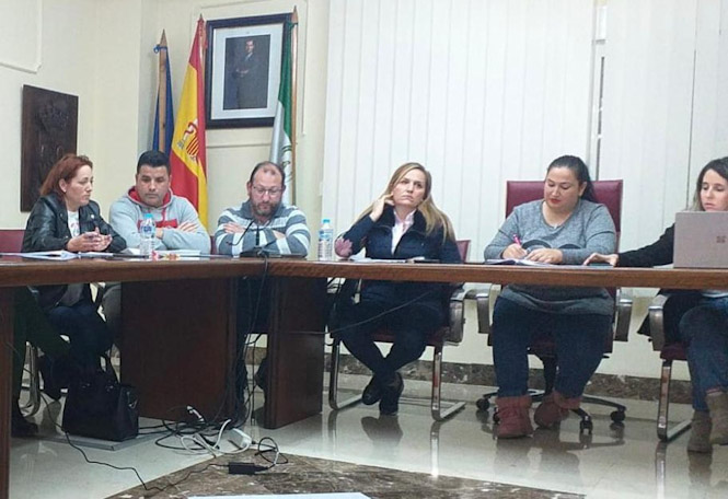 Pleno del ayuntamiento de Chauchina (IU)