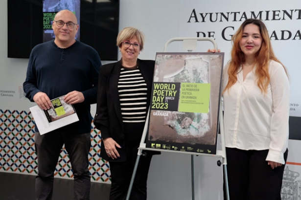 Presentación de las actividades por el Día Mundial de la poesía (JAVIER ALGARRA/ AYUNTAMIENTO)