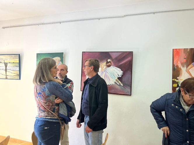 Inauguración de la exposición (AYTO. MONTEFRÍO)