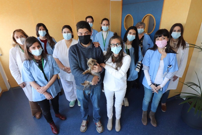 Una familia agradece en el Virgen de las Nieves el trato dado a una paciente terminal (HOSPITAL VIRGEN DE LAS NIEVES)