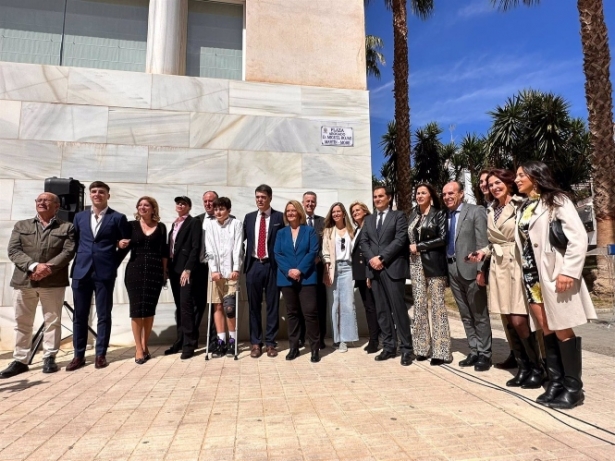 Acto para la nueva denominación de la Plaza Miguel Rojas Martín-Moré (AYUNTAMIENTO) 