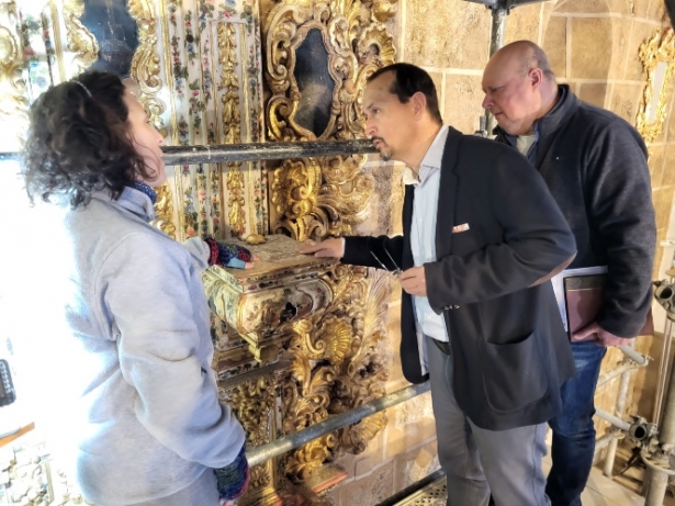 Visita al retablo mayor de la iglesia de Alfacar (JUNTA) 