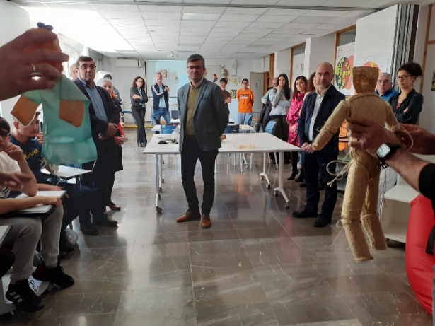 Visita al IES Hermenegildo Lanz (JUNTA)