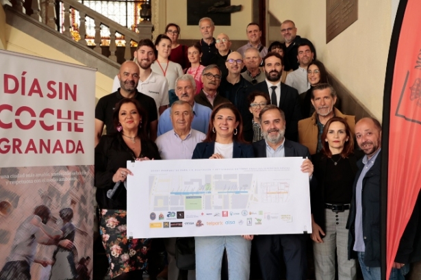 Presentación del Día sin coche (JAVIER ALGARRA / AYUNTAMIENTO)