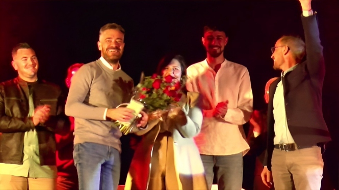 Acto del PSOE de Cijuela con Felipe Sicilia (PSOE) 