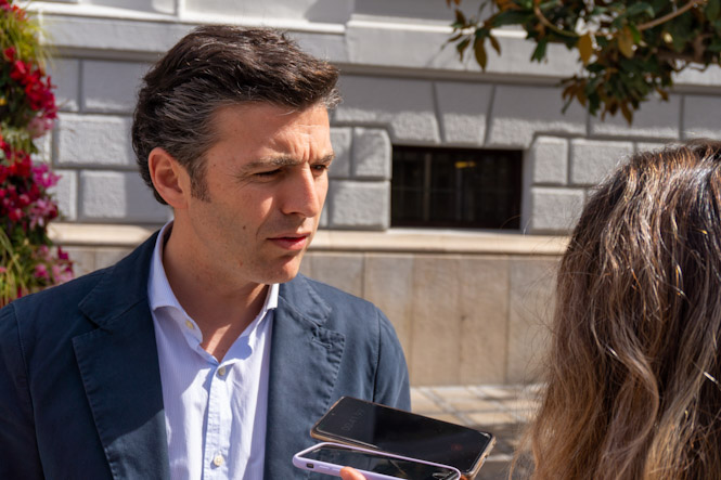 El secretario general del PP, Jorge Saavedra (PP)