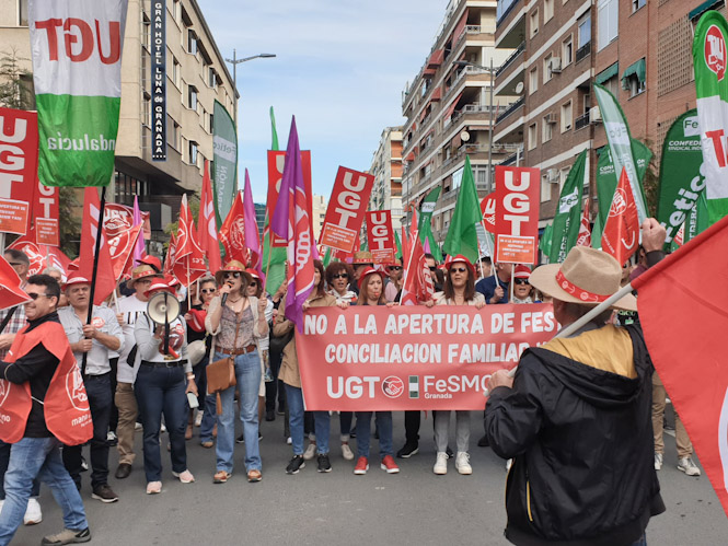Imagen de la concentración (UGT)