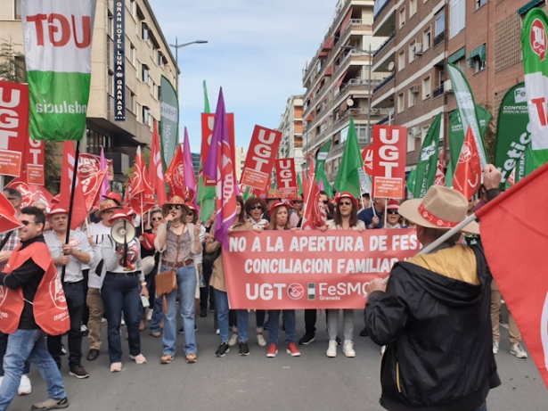 Imagen de la concentración (UGT)