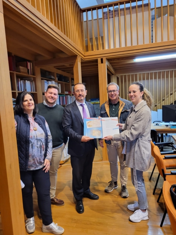 Imagen de la visita a Santa Fe (JUNTA)