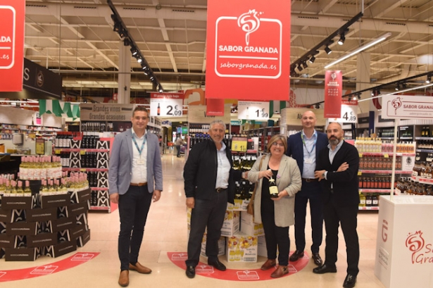 Presentación de los productos `Sabor Granada` en Carrefour (DIPGRA) Presentación de los productos `Sabor Granada` en Carrefour (DIPGRA)