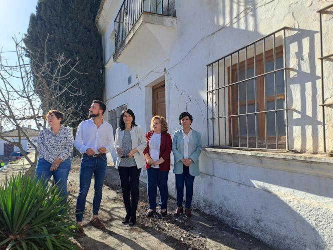 Imagen de la visita a Moclín (SUBDELEGACIÓN)