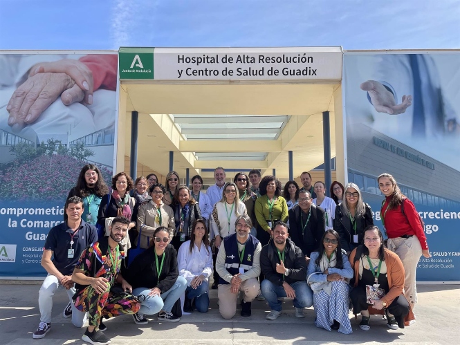 Encuentro de profesionales del Hospital de Guadix con sanitarios de Brasil (HOSPITAL VIRGEN DE LAS NIEVES)