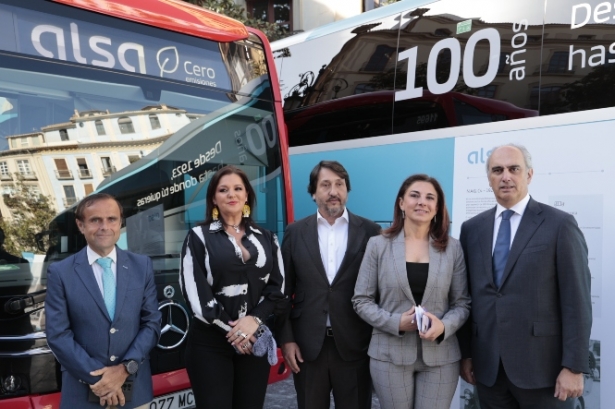 Presentación de los actos del centenario de Alsa (JAVIER ALGARRA / AYUNTAMIENTO)