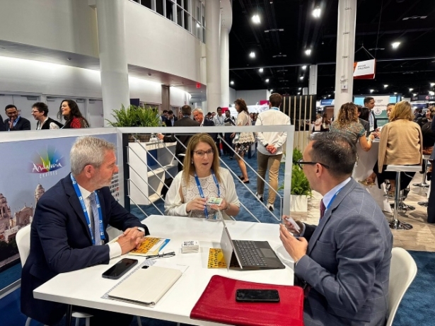 Comitiva de Motril en la Seatrade Cruise Global Fort Lauderdale (PUERTO DE MOTRIL)