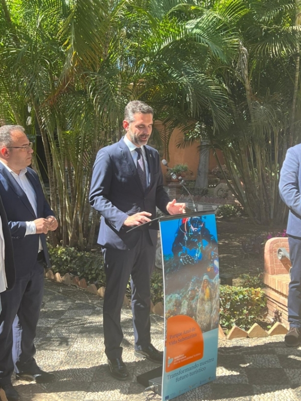 Inauguración del Parque azul de vida submarina Parque Azul de Vida Submarina (JUNTA)