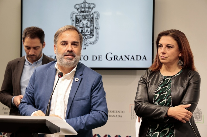 el portavoz del equipo de gobierno en el Ayuntamiento de Granada, Jacobo Calvo (JAVIER ALGARRA / AYUNTAMIENTO)