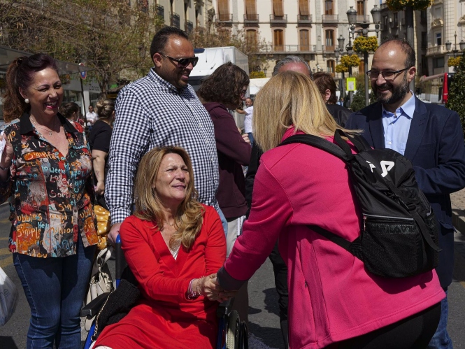 La candidata de Ciudadanos a la Alcaldía de Granada. Concha Insúa (CIUDADANOS) 