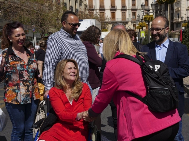 La candidata de Ciudadanos a la Alcaldía de Granada. Concha Insúa (CIUDADANOS) 