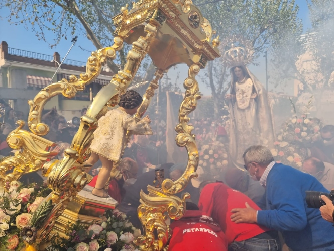 `Procesión de los Petardos` de Cúllar Vega esta mañana (AYTO. CÚLLAR VEGA) 