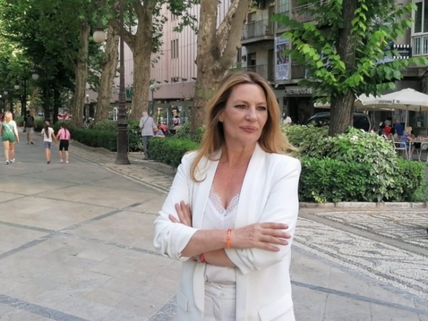 La candidata de Ciudadanos a la Alcaldía de Granada y coordinadora provincial del partido, Concha Insúa (CS) 