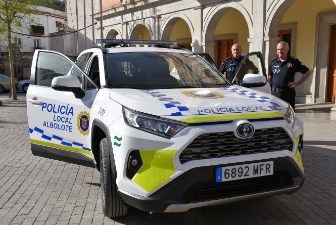 Nuevo coche de la policía local (AYTO. ALBOLOTE)
