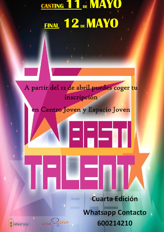 Cartel de Bastitalent (AYTO. BAZA)