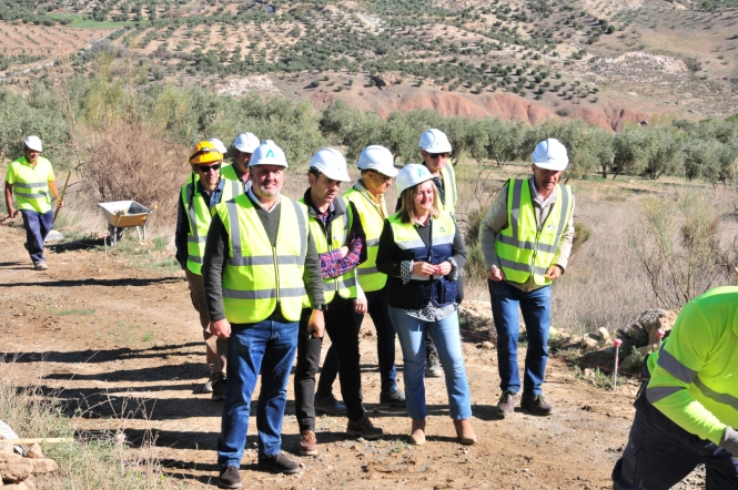 Visita a La Cañada Real Los Potros (JUNTA)