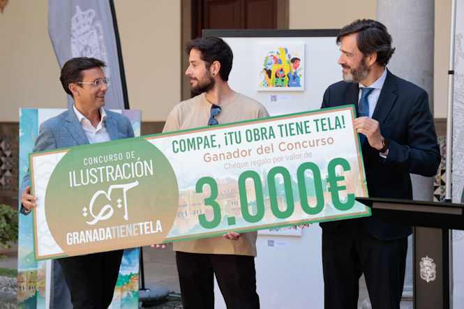 Entrega del premio (JAVIER ALGARRA/ AYTO. GRANADA)