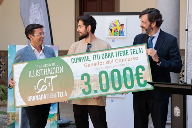 Entrega del premio (JAVIER ALGARRA/ AYTO. GRANADA) Entrega del premio (JAVIER ALGARRA/ AYTO. GRANADA)