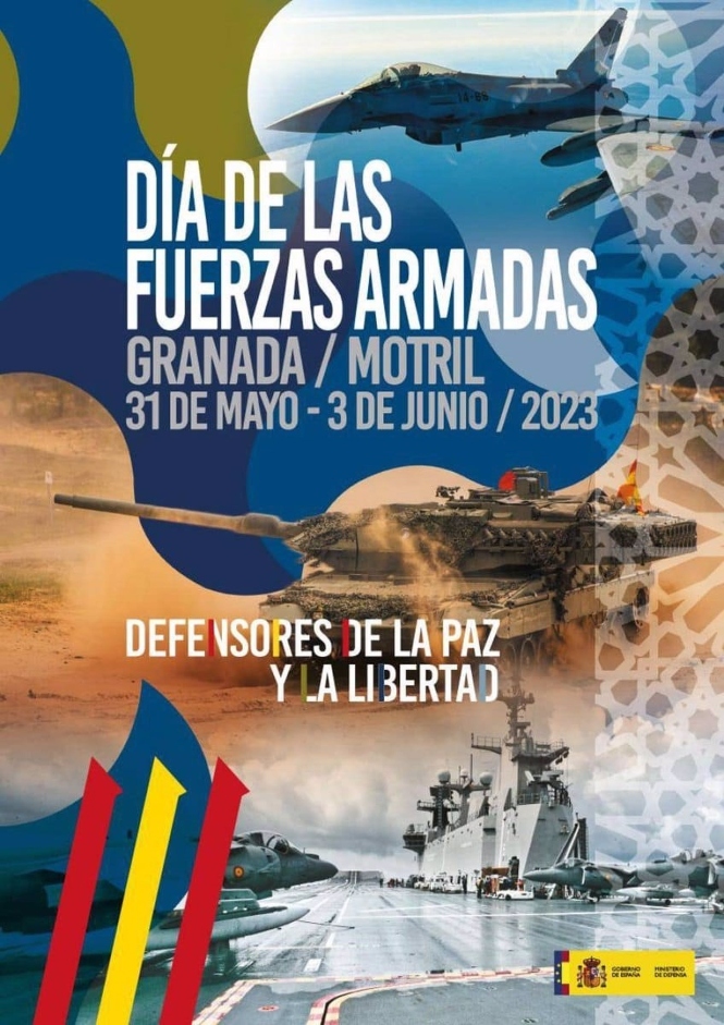 Cartel anunciador del Difas 2023 (MINISTERIO DE DEFENSA) 