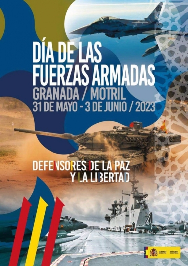 Cartel anunciador del Difas 2023 (MINISTERIO DE DEFENSA) 