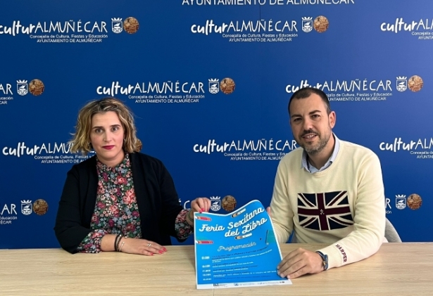 Presentación de la Feria del libro (AYTO. ALMUÑÉCAR)