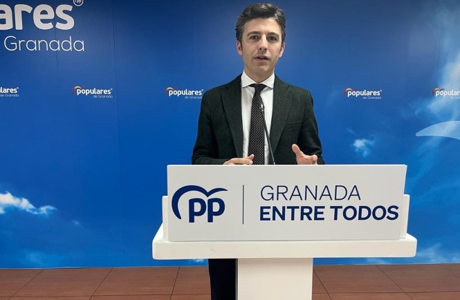 El Secretario general del PP, Jorge Saavedra (PP)