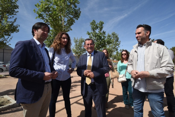 Imagen de la visita a Churriana (R. MARTÍNEZ/ DIPGRA)