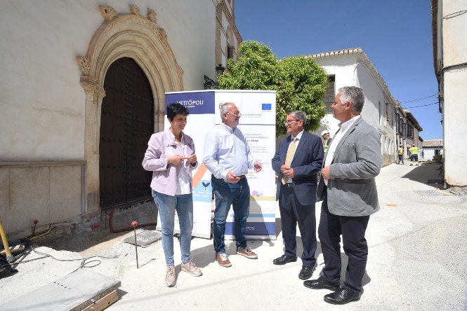 Imagen de la visita a Gójar (R. MARTÍNEZ / DIPGRA)