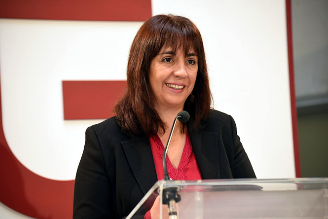 La Diputada de Bienestar Social, Olvido de la Rosa (DIPGRA)