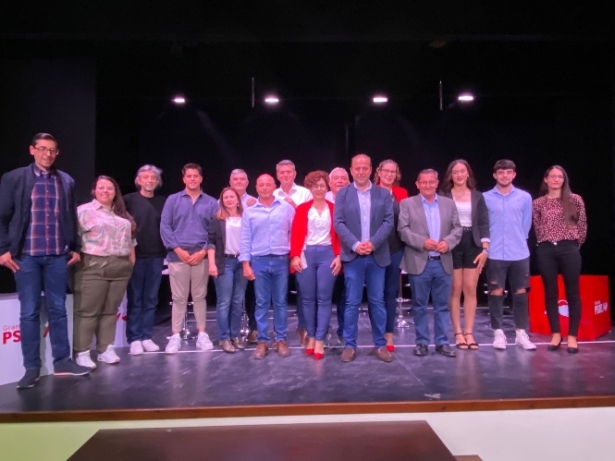 Presentación de la candidatura de Villanueva de Mesía (PSOE) 