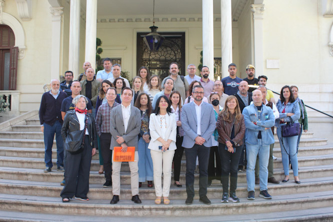 Foto de familia de los participantes en el curso (SUBDELEGACIÓN)